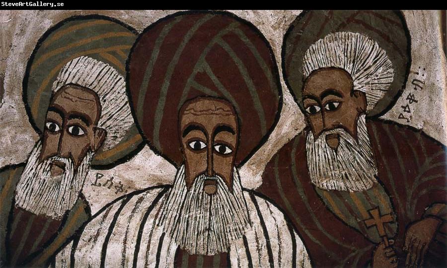 unknow artist The three patriarchs: Abraham, Isaak and Jakob